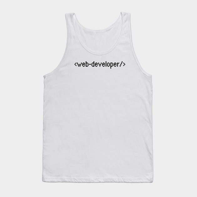 Web-developer Tank Top by maxcode